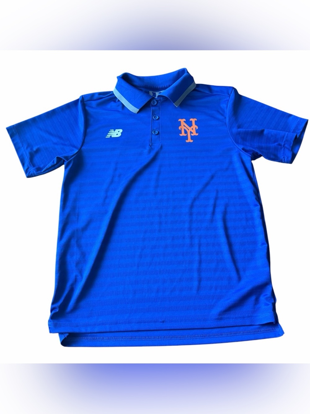 New Balance New York Mets Men’s Small Blue Polo - EUC